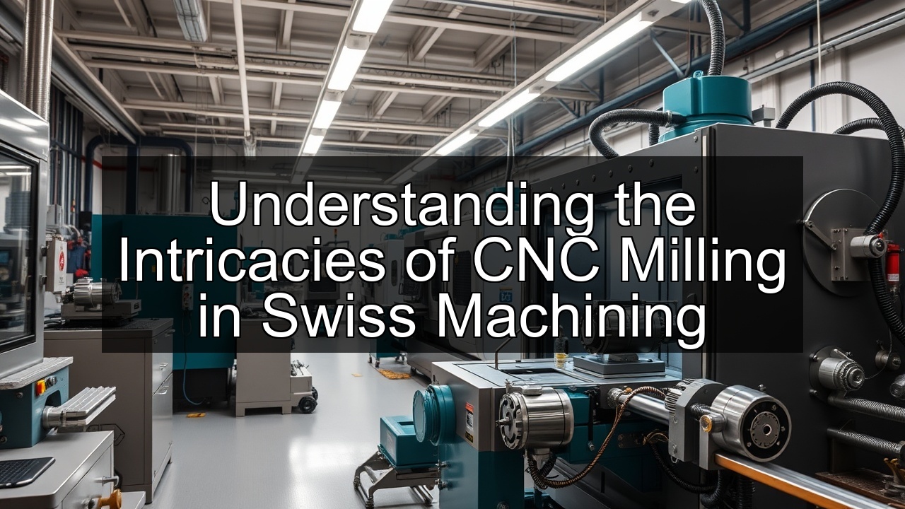 screw machine swiss machining machining swiss cnc machining complexity
