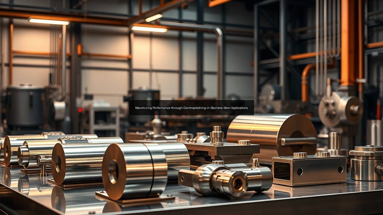 stainless steels electropolishing service surface finish electro polishing metals