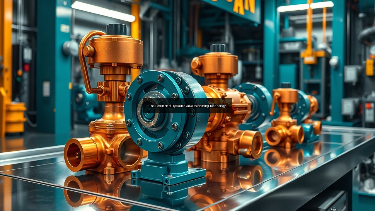 machining hydraulic prototype valve cad