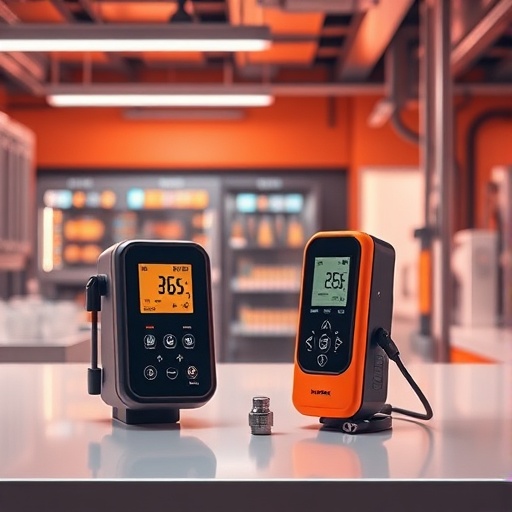 construction temperature gauge data acquisition thermistors infrared sensors